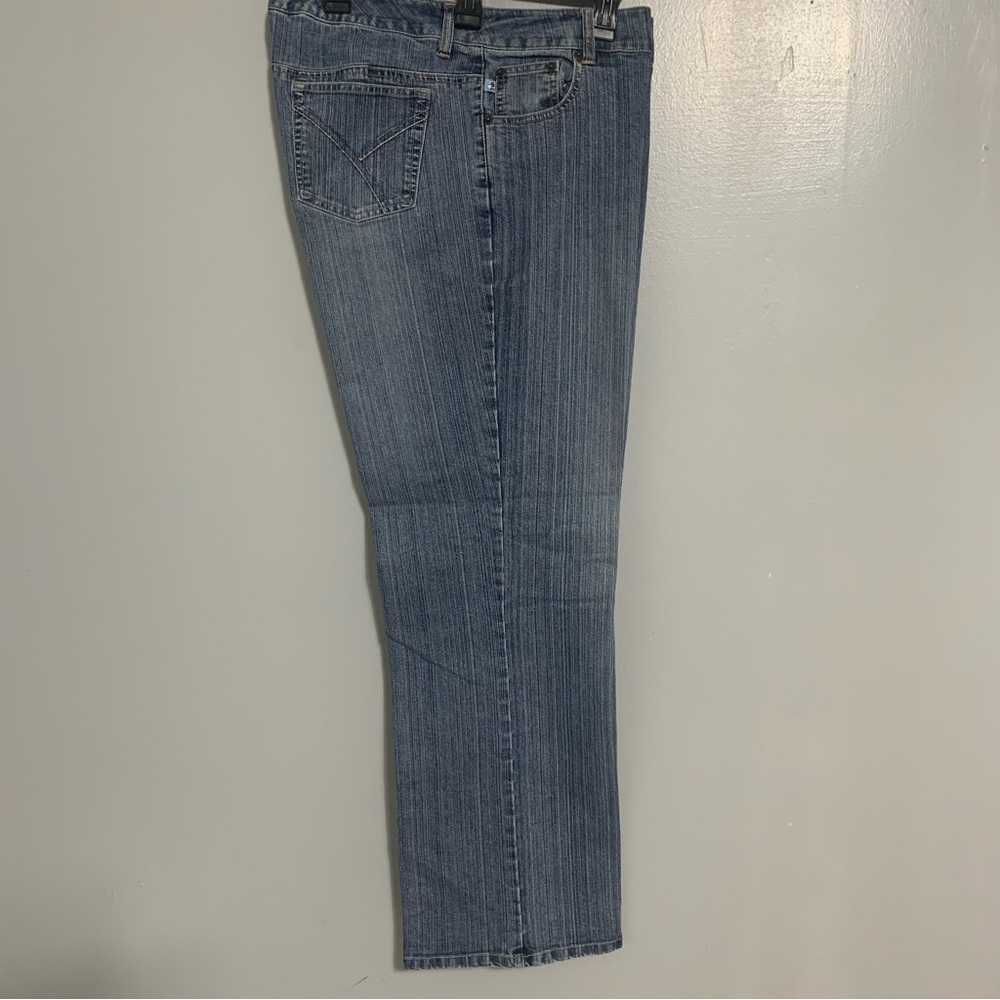 Duck Head Size 18 W Short Classic Bootcut‎ Jeans Blue Stretch Denim Women’s